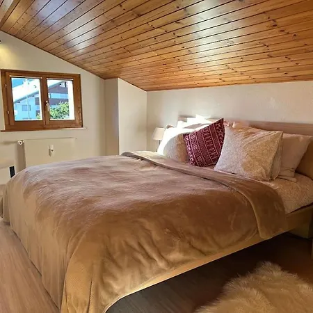 De Charme En Attique Dans Un Petit Daire Crans-Montana